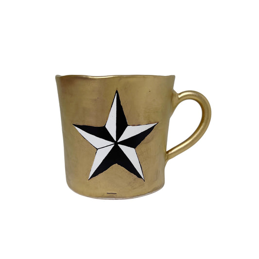 【Kuhn Keramik】ALICE big coffee cup de Luxe -Star