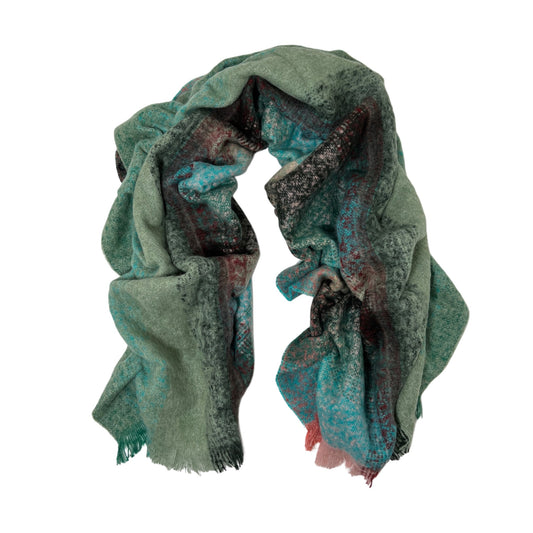 【Sayoko.M】cape shirring L01 green