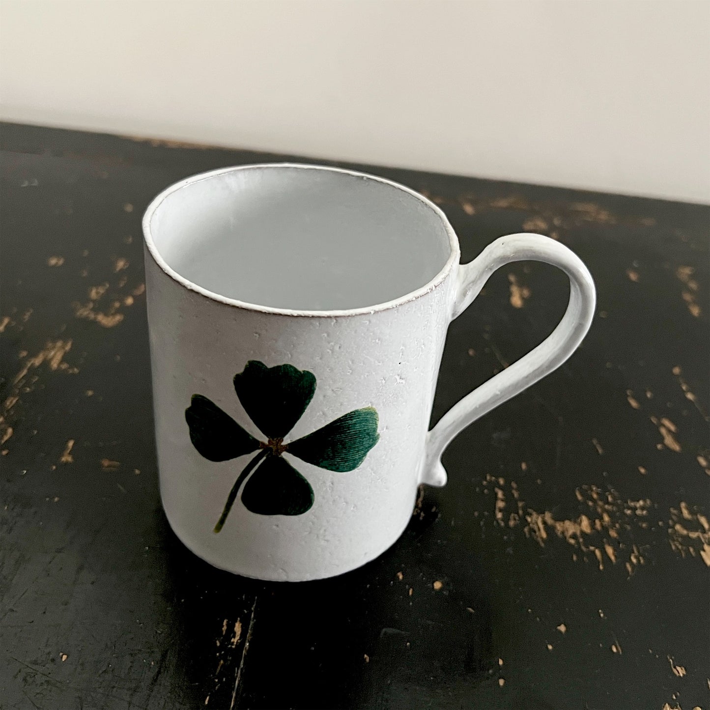 【Astier de Villatte】John Derian Four Leaf Clover Mug