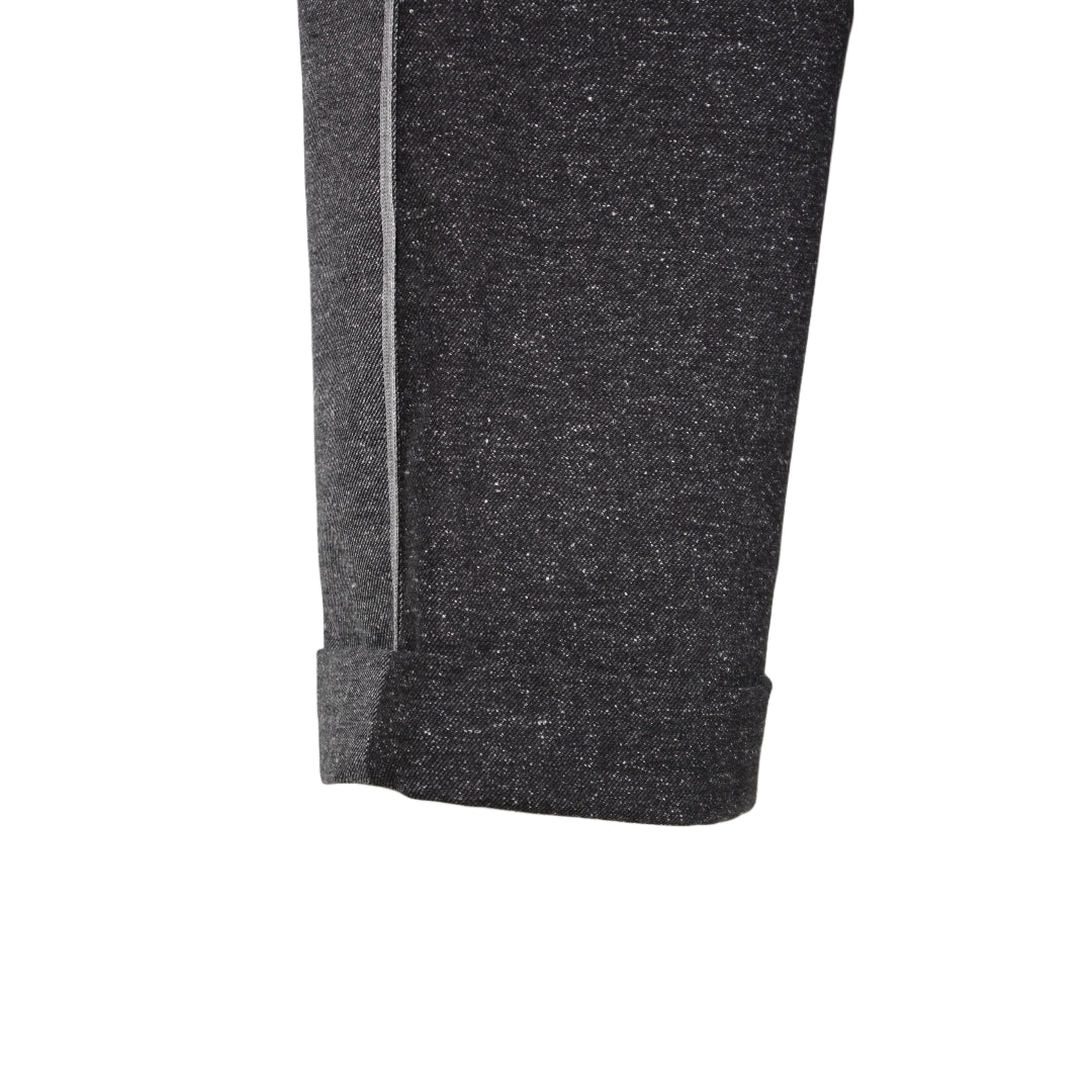 【ohta】black 2tone pants pt-58B