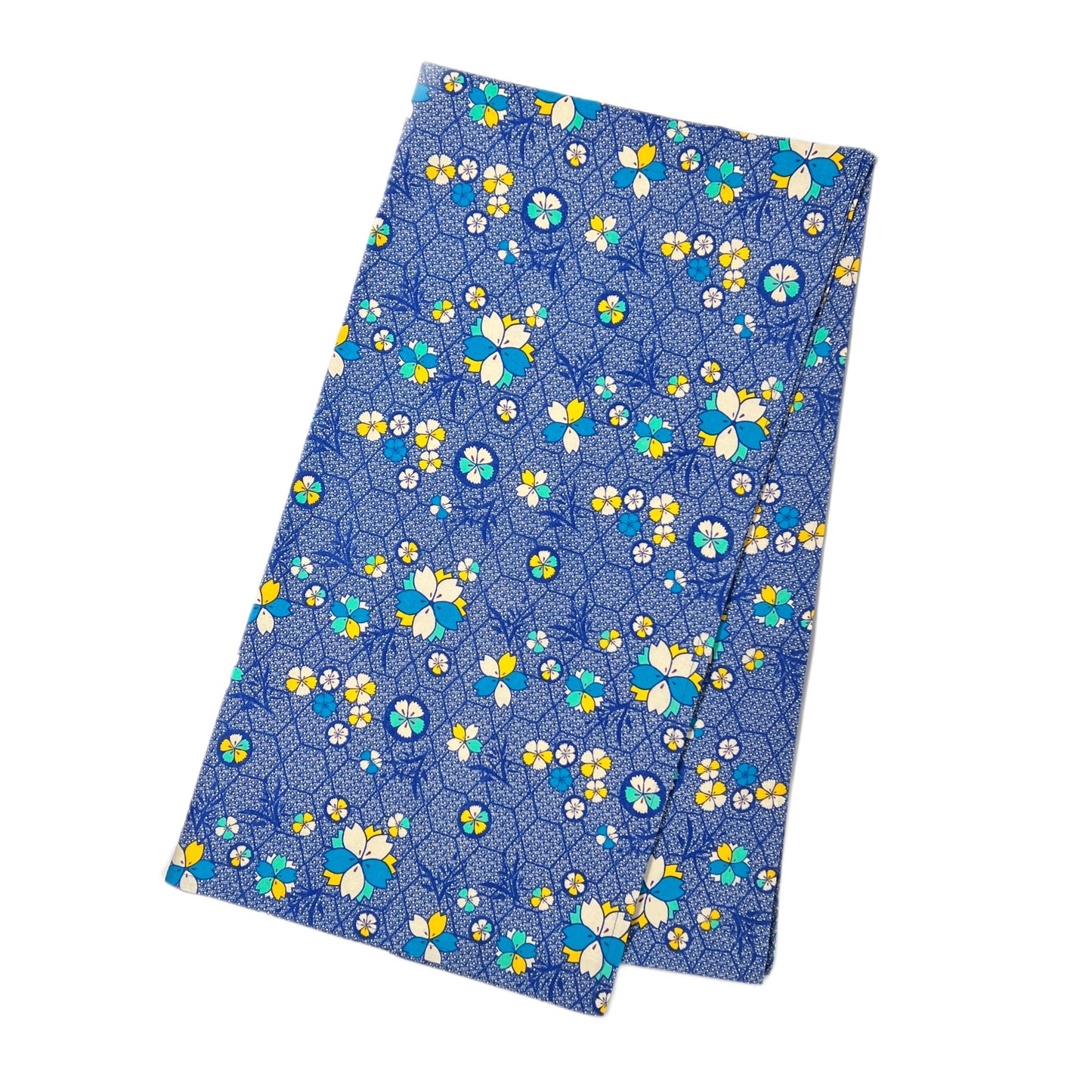 【Les Touristes】コットンマルチクロス KOBE BLUE マルト・デムラン セレクト