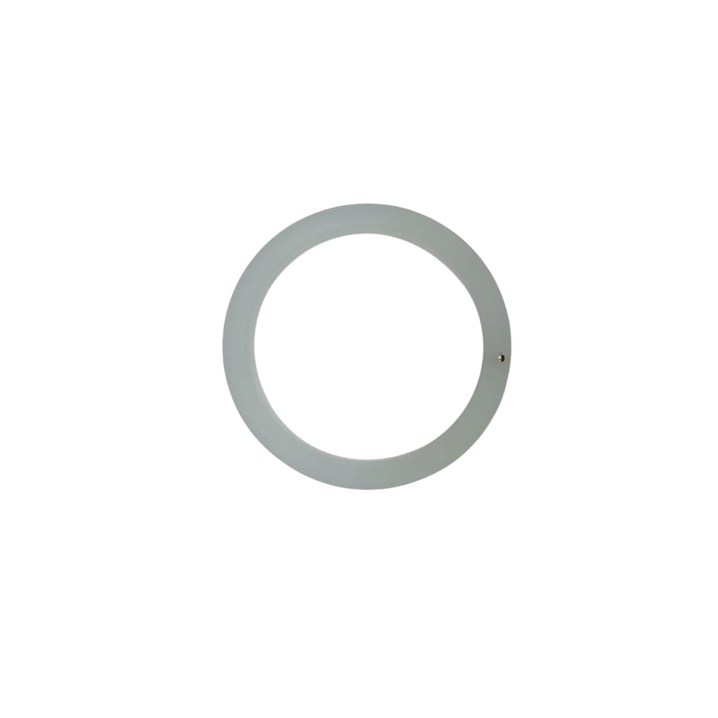 【helena rohner】resin-3D bangle with gold plated brass dot_celeste