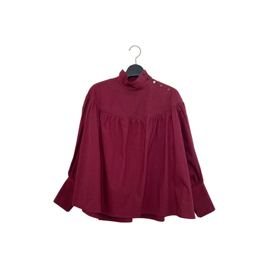 【YAB-YUM】REFECTORY BLOUSE RED 242403-1