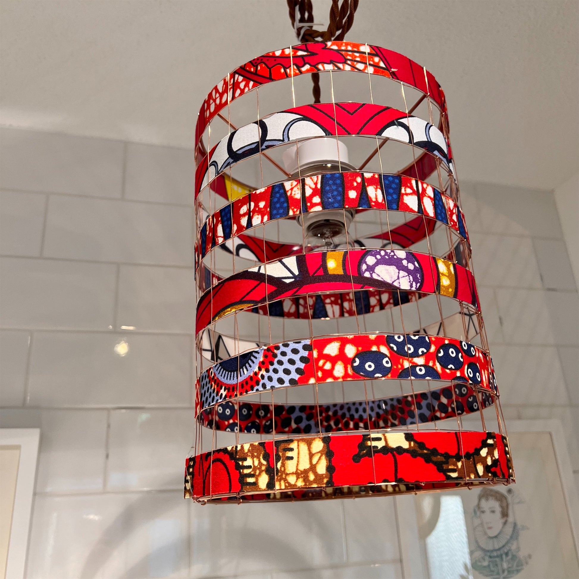 【マルト・デムランセレクト ライト】アフリカンファブリック20cm 5layers 2