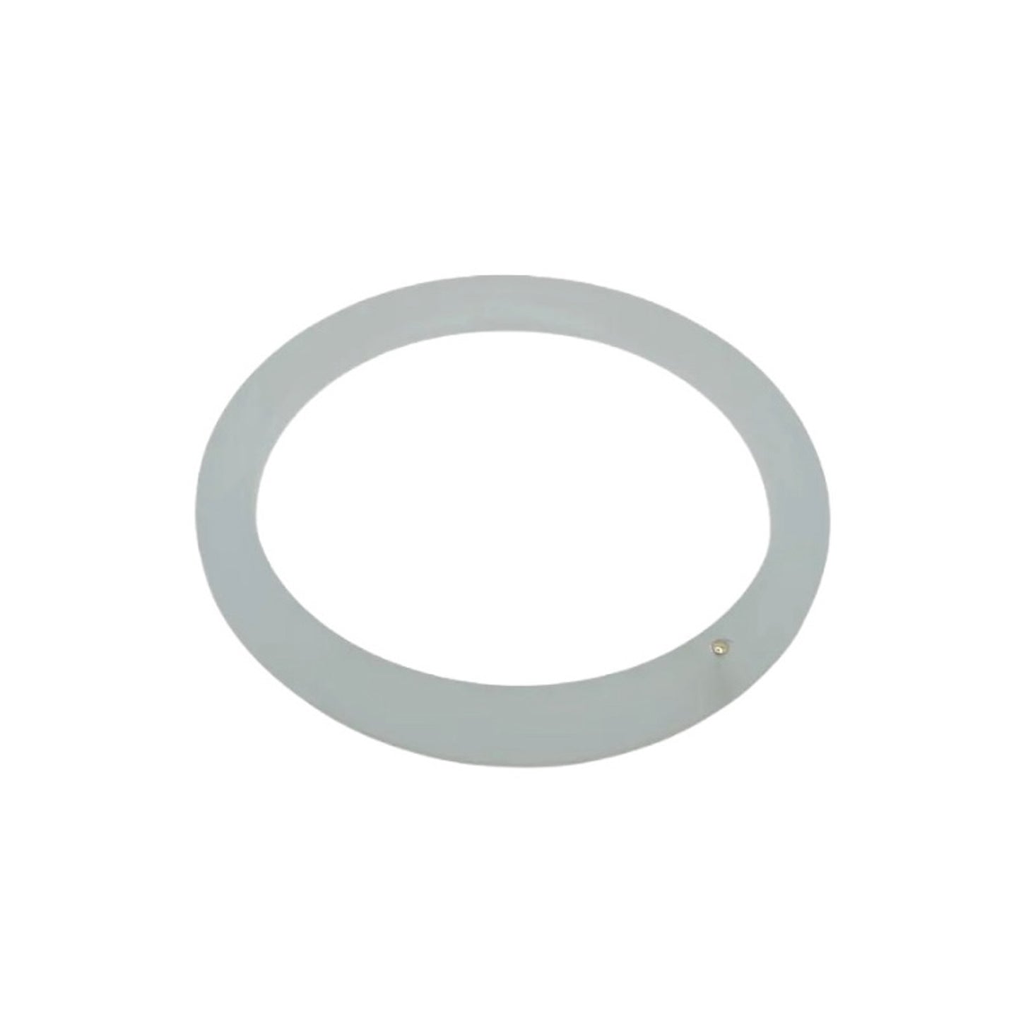 【helena rohner】resin-3D bangle with gold plated brass dot_celeste
