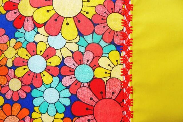 【Leo Atlante】Placemat_flowers70'_yellow