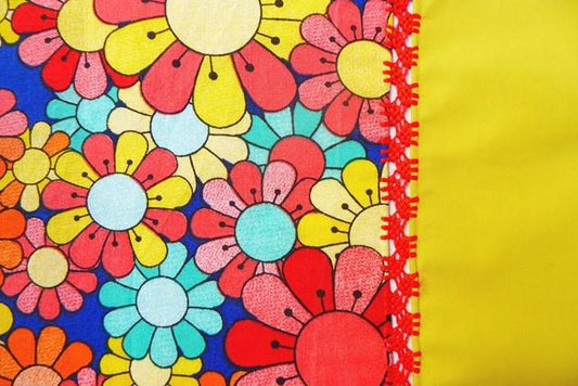 【Leo Atlante】Placemat_flowers70'_yellow