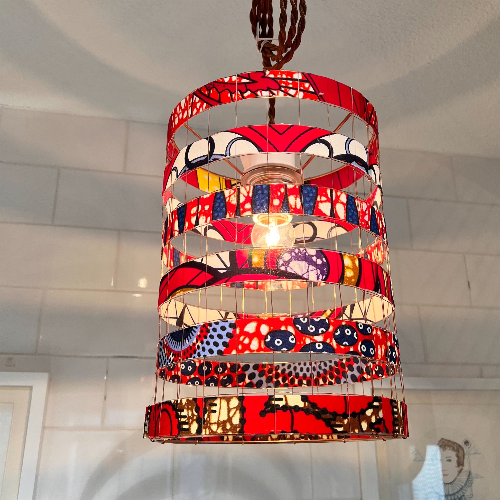 【マルト・デムランセレクト ライト】アフリカンファブリック20cm 5layers 2