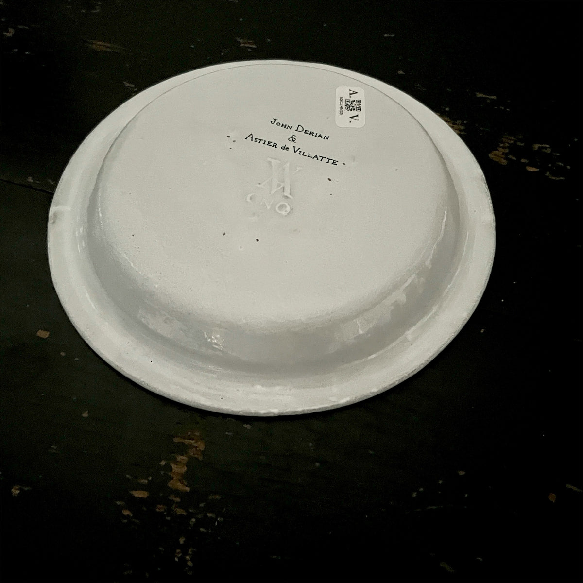 【Astier de Villatte】Scenario Cat Soup Plate