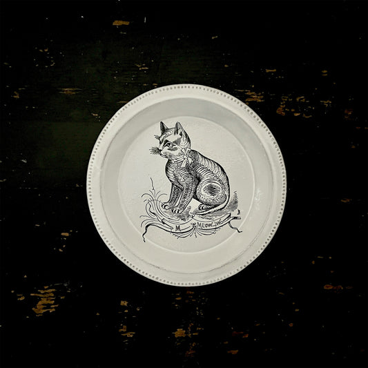 【Astier de Villatte】Scenario Cat Soup Plate