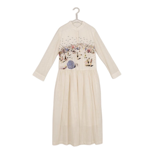 【Mii Collection】hand embroidered long dress/60