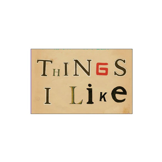 【JOHN DERIAN】ポストカード (pack of 5) Thing I Like
