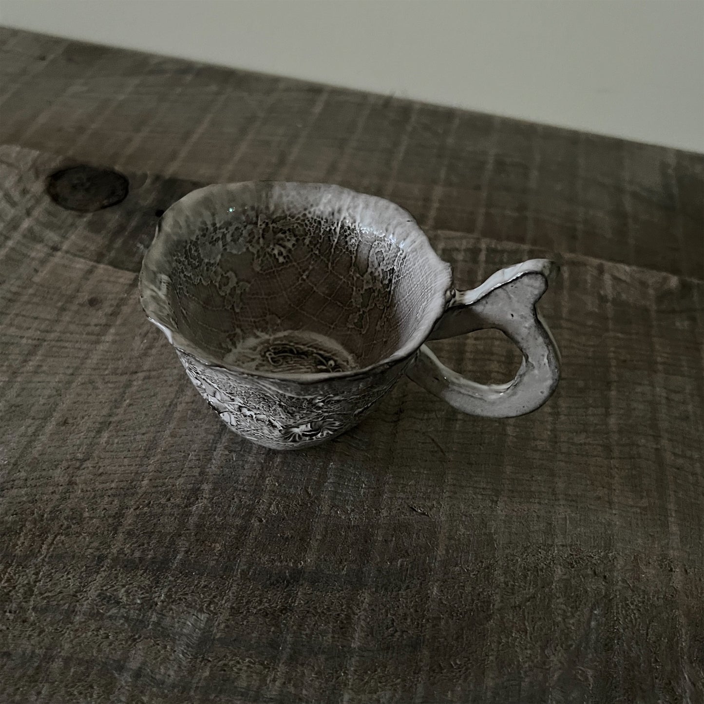 【 Valerie Casado】ティーカップ C-Tasse a The_Noir-7