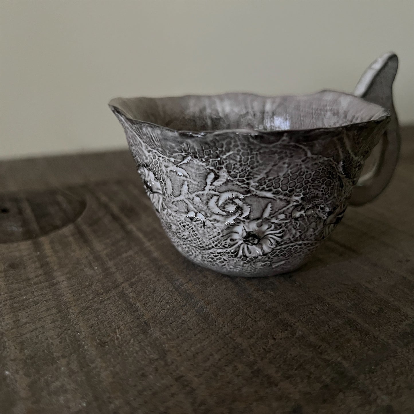 【 Valerie Casado】ティーカップ C-Tasse a The_Noir-7
