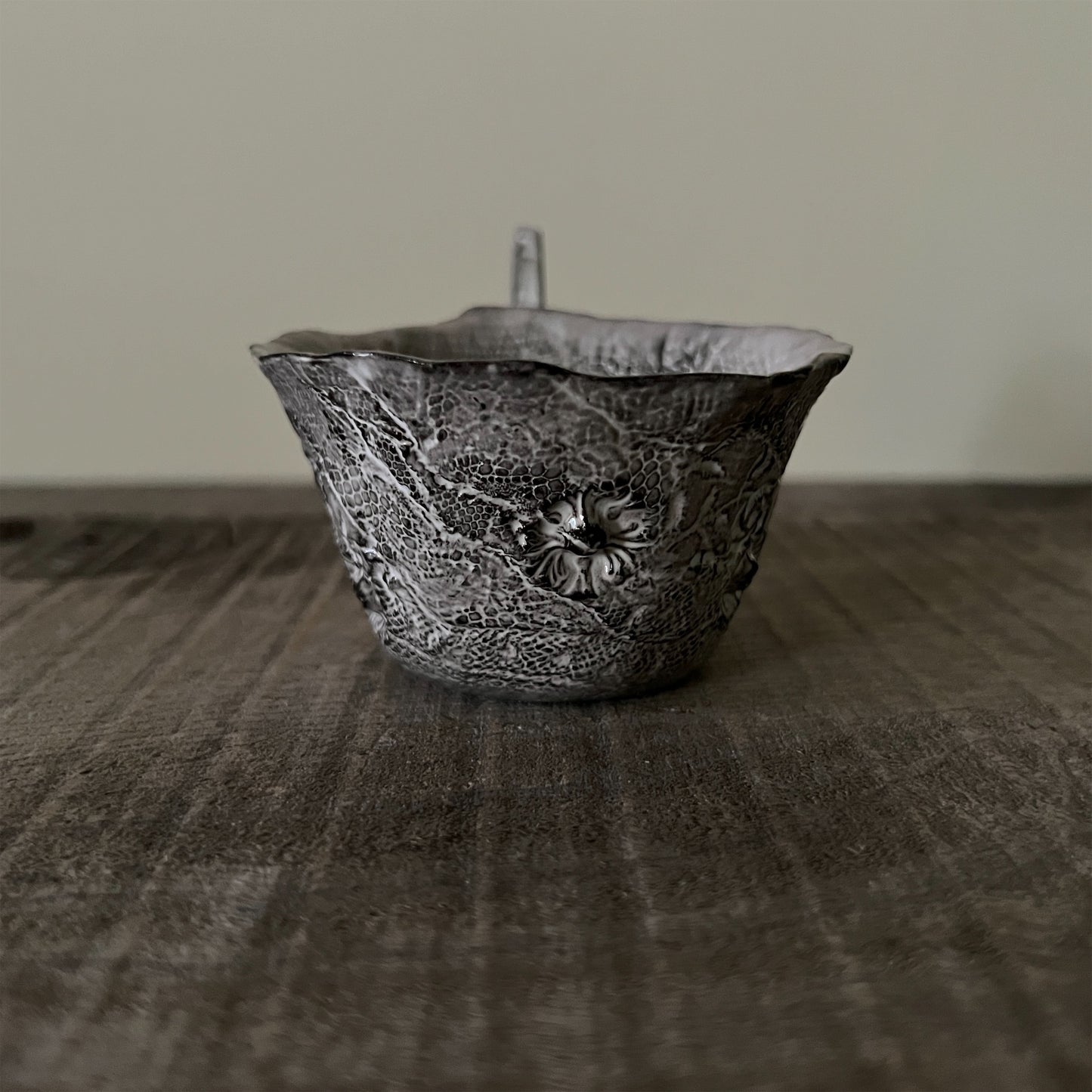 【 Valerie Casado】ティーカップ C-Tasse a The_Noir-7