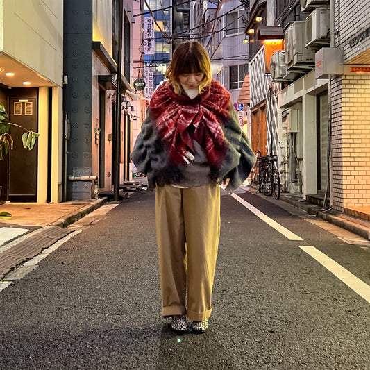 【Sayoko.M】ストール cape shirring Q15