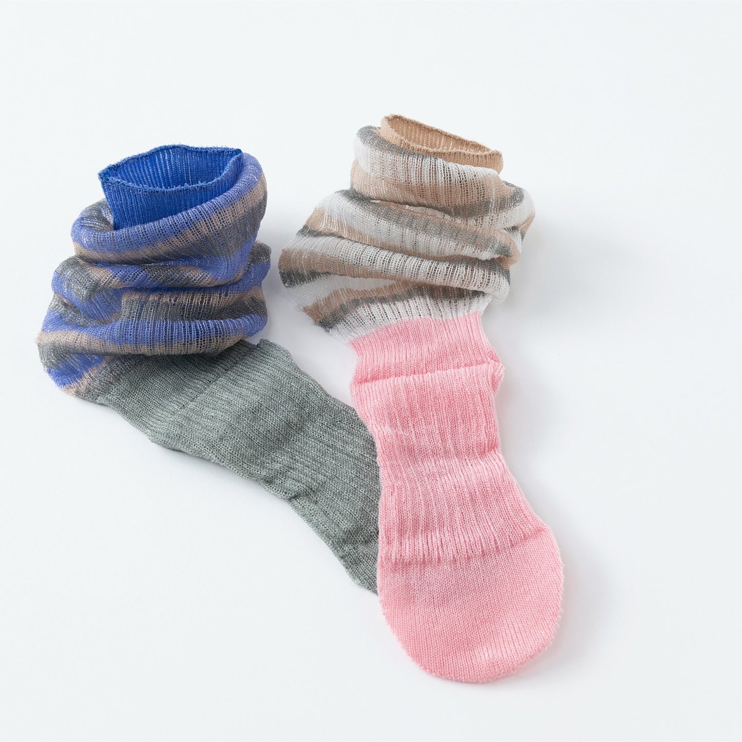 【TRICOTE】SHEER BORDER LOOSE SOCKS