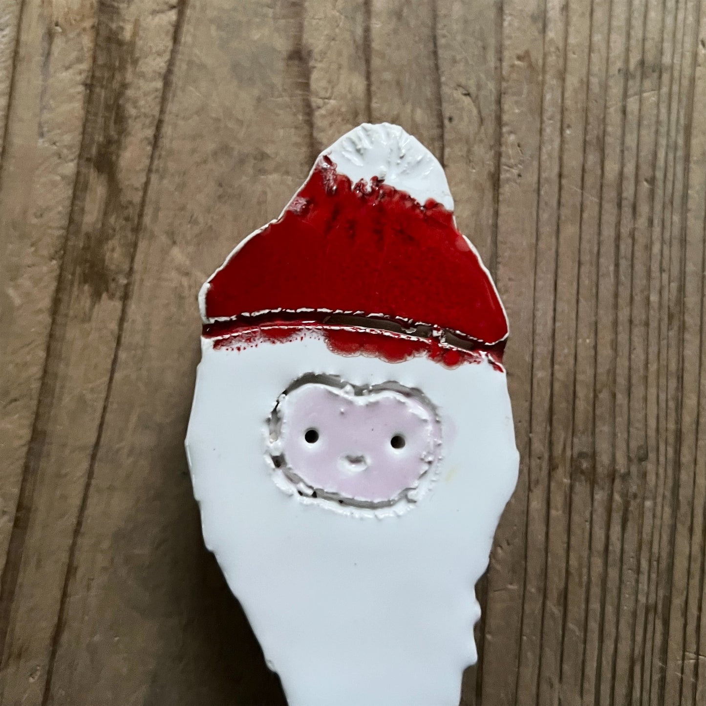 【MV% ceramics design】SANTA'S FACE