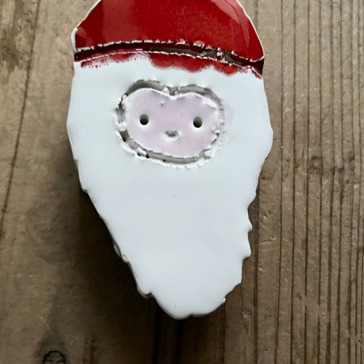 【MV% ceramics design】SANTA'S FACE
