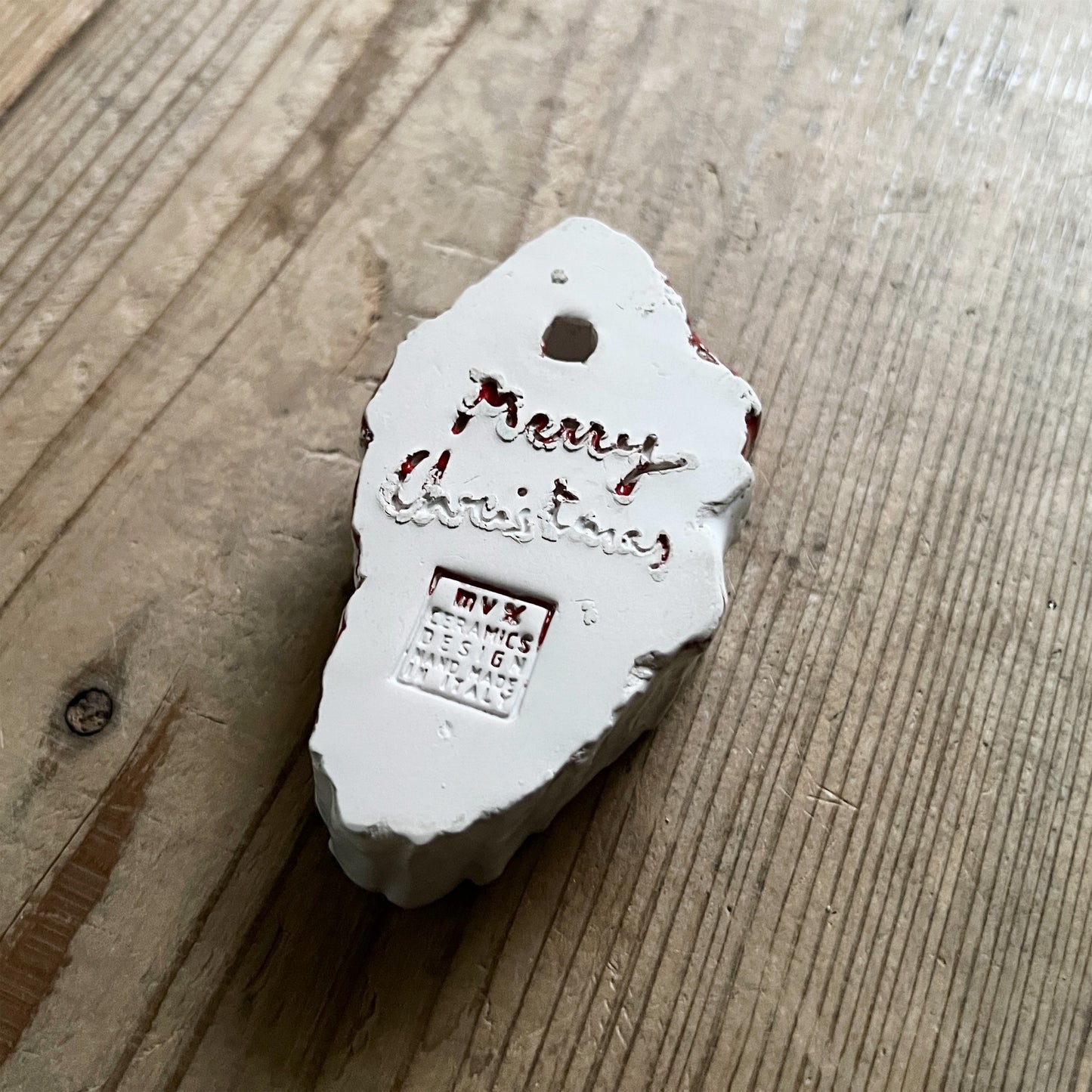 【MV% ceramics design】SANTA'S FACE