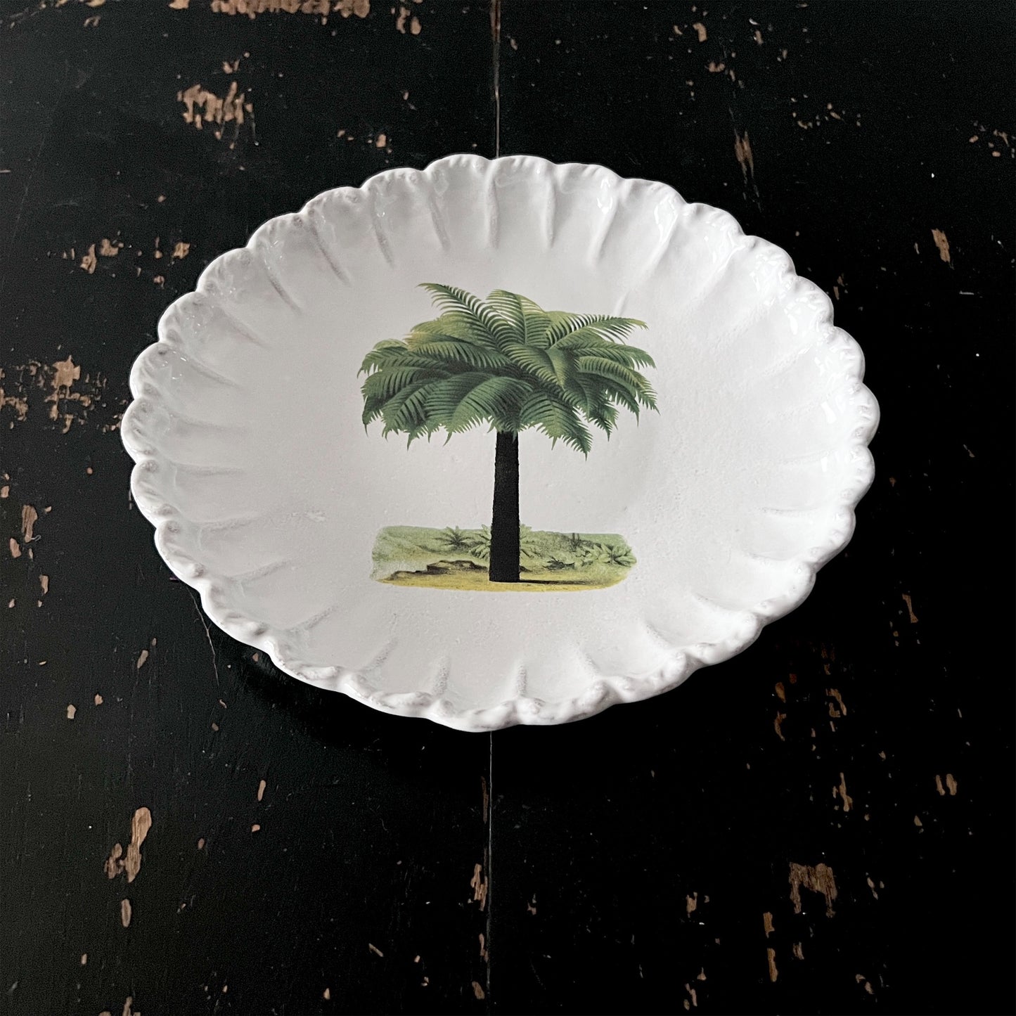 【Astier de Villatte】Palm Tree プレート