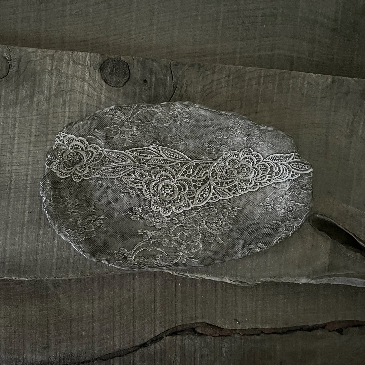 【 Valerie Casado】プレートL Fish Plates_Noir-2