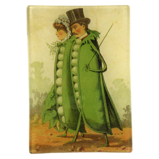【JOHN DERIAN】デコパージュプレート Peas in a Pod Mini-Tray