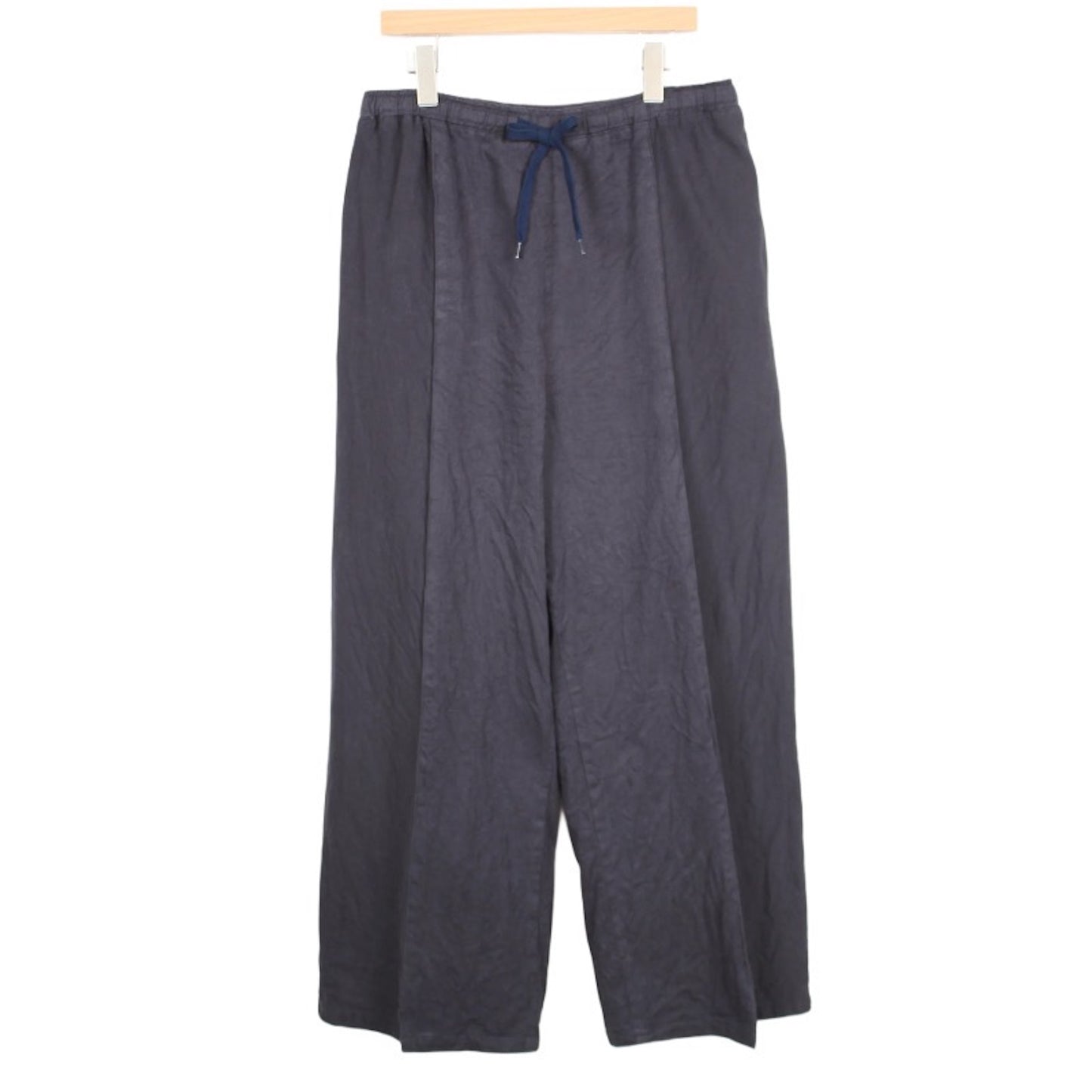 【ohta】navy wide pants pt-56N