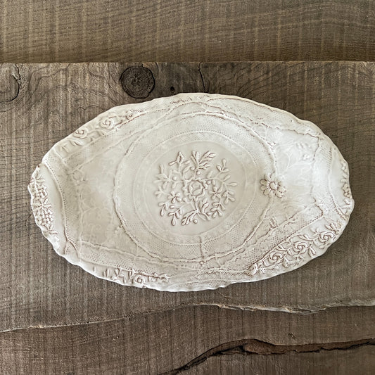 【 Valerie Casado】プレートL Fish Plates_Rouge-6