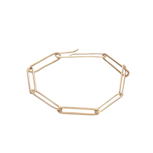 【helena rohner】fine gold plated brass links bracelet