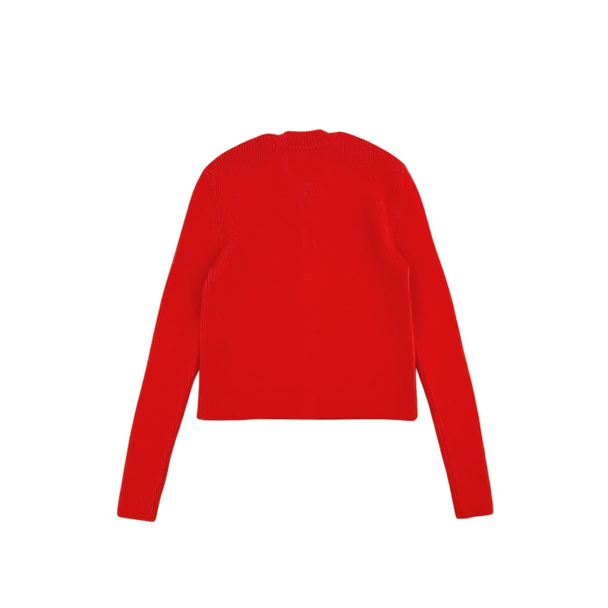 【Mii Collection】Knitted Fitted Cardigan With Ceramic Buttons #103