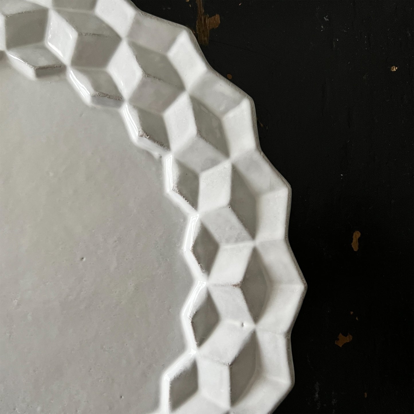 【Astier de Villatte】Cube デザートプレート