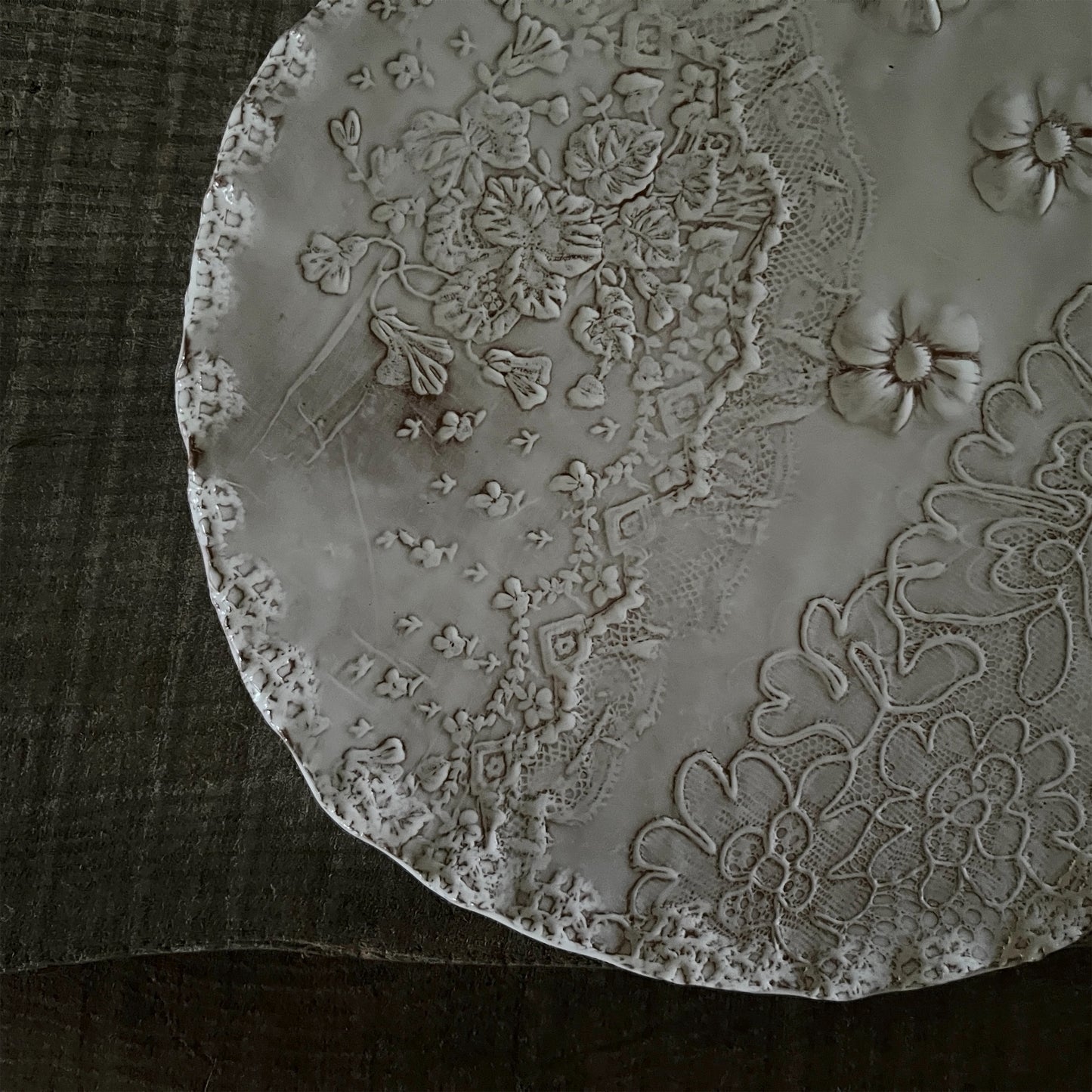 【 Valerie Casado】トレー Tray_flat plate_Rouge-1