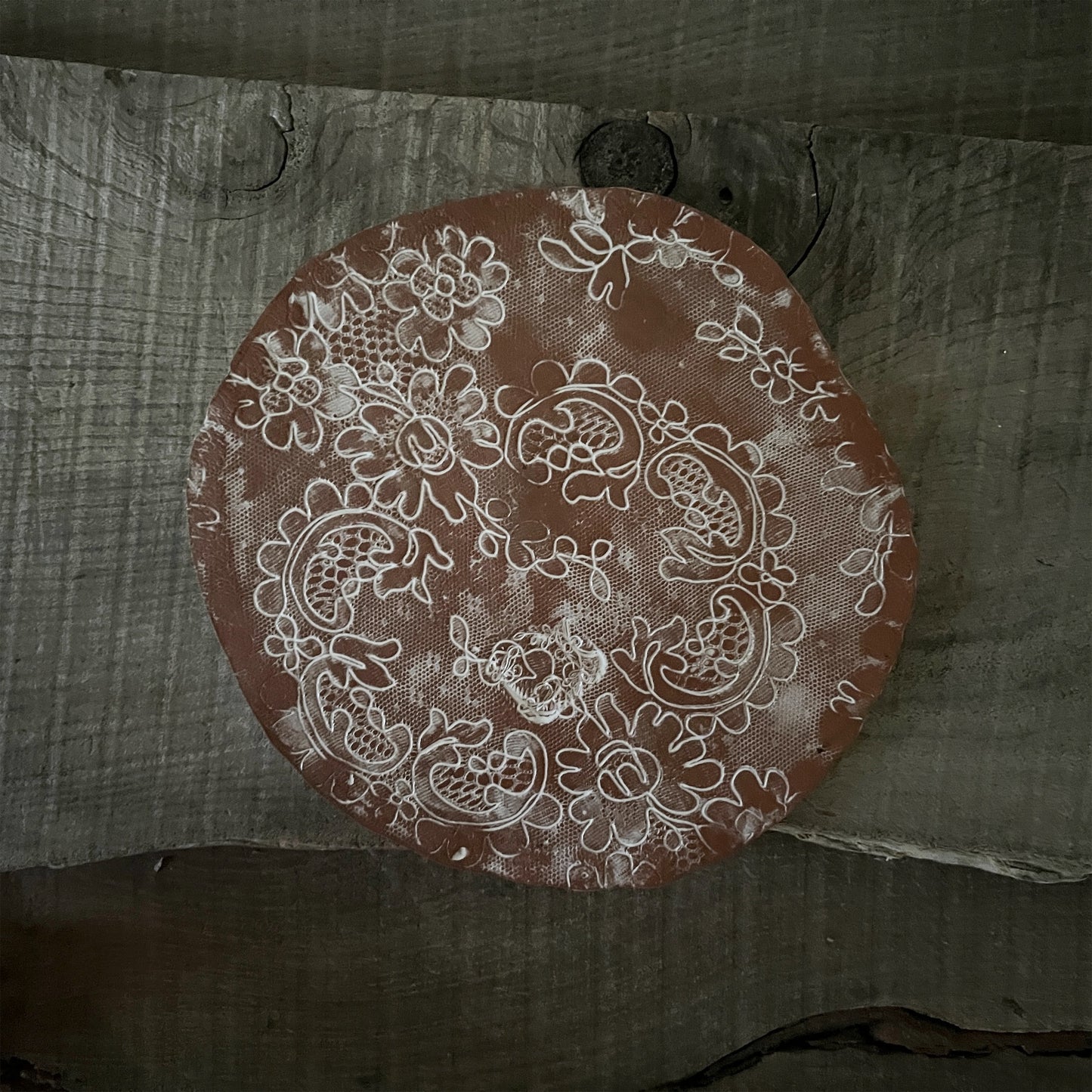 【 Valerie Casado】トレー Tray_flat plate_Rouge-1