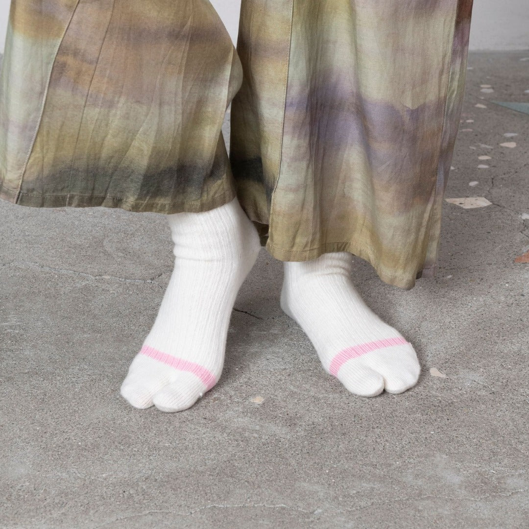 【TRICOTE】RIB-STRIPE SOCKS