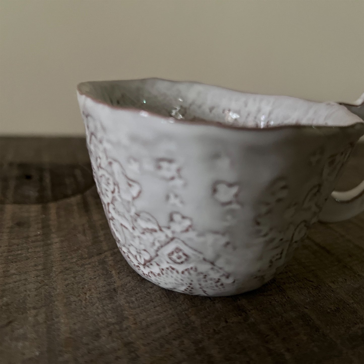 【 Valerie Casado】ティーカップ C-Tasse a The_Rouge-3