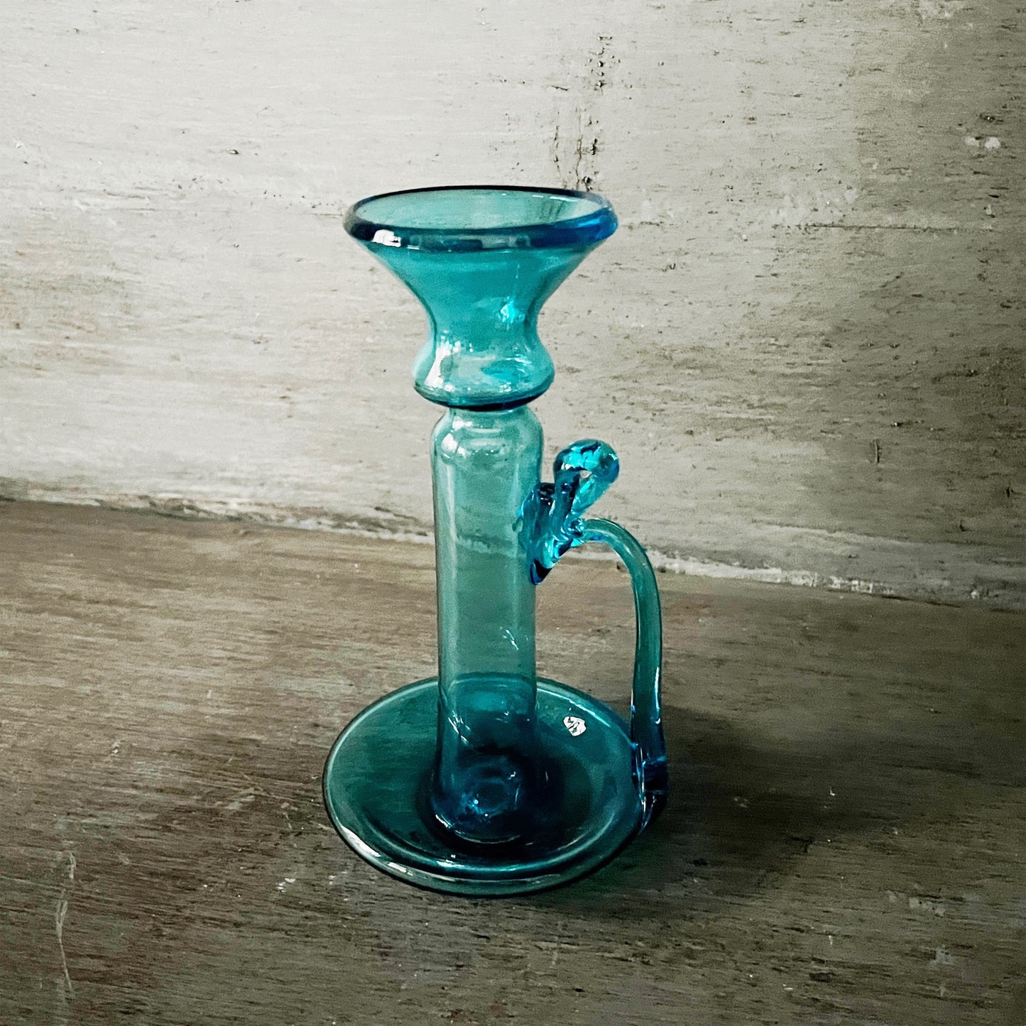 【La Soufflerie】キャンドルスタンド Porta Candele With Handle Turquoise