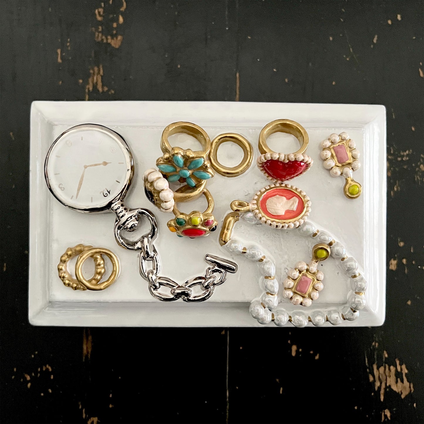 【Astier de Villatte】Jewelry Box