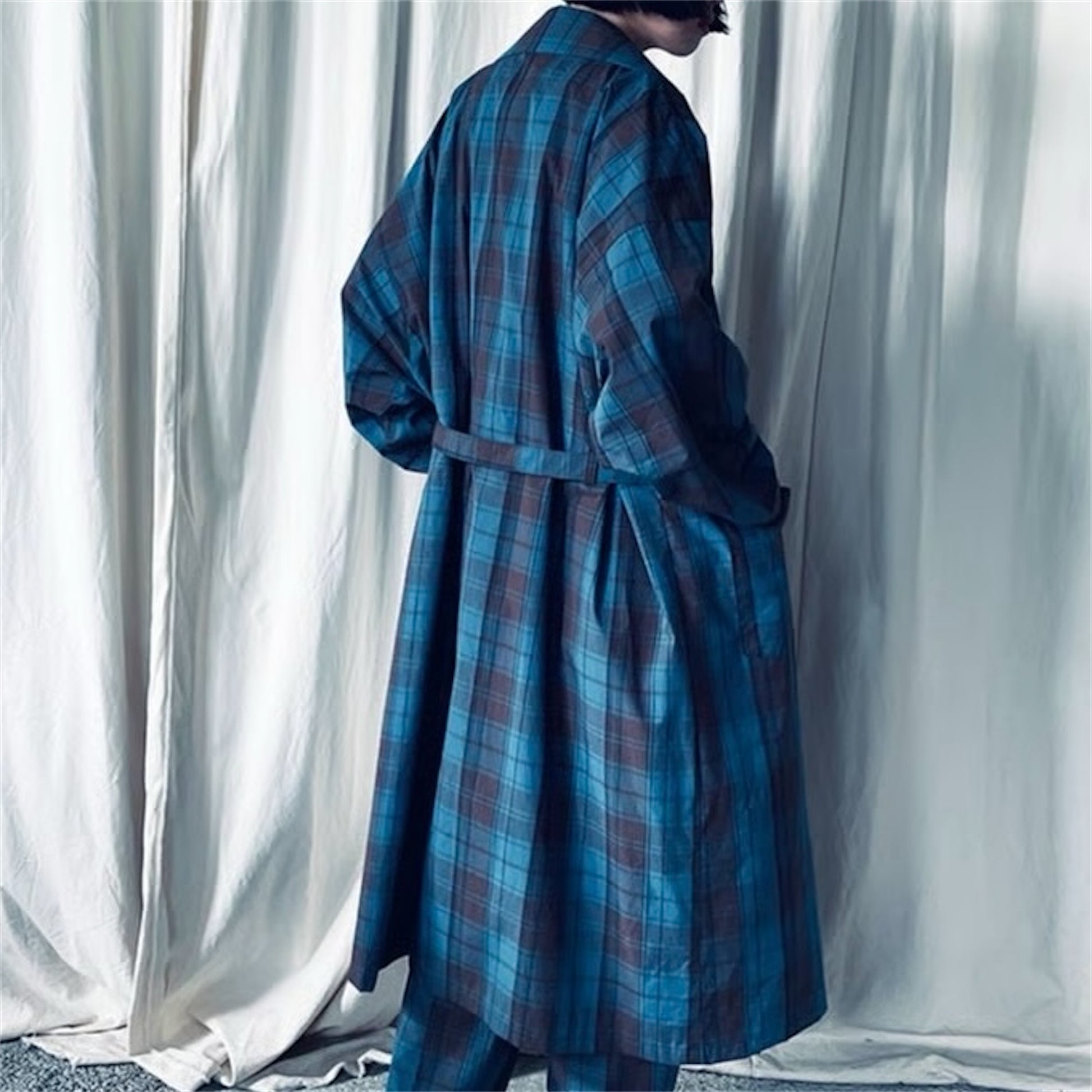 【ohta】check spring coat jk-85C