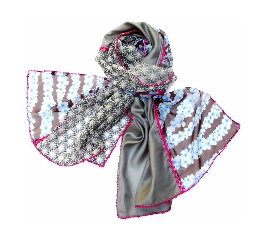 【Leo Atlante】OUPS Scarf_blue