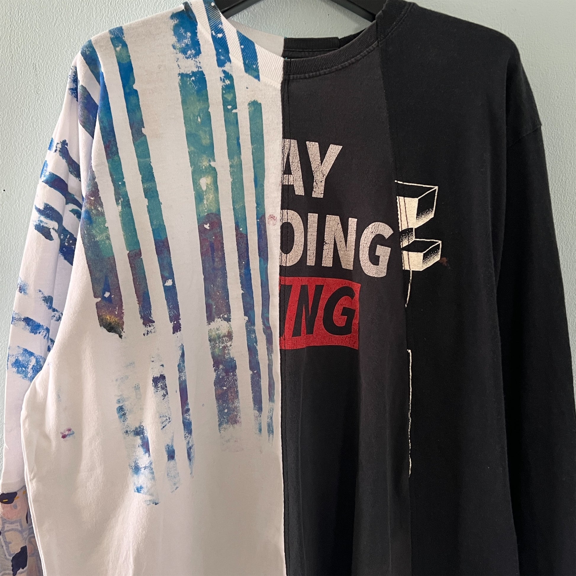 【nisai】古着解体再構築のロンT R012