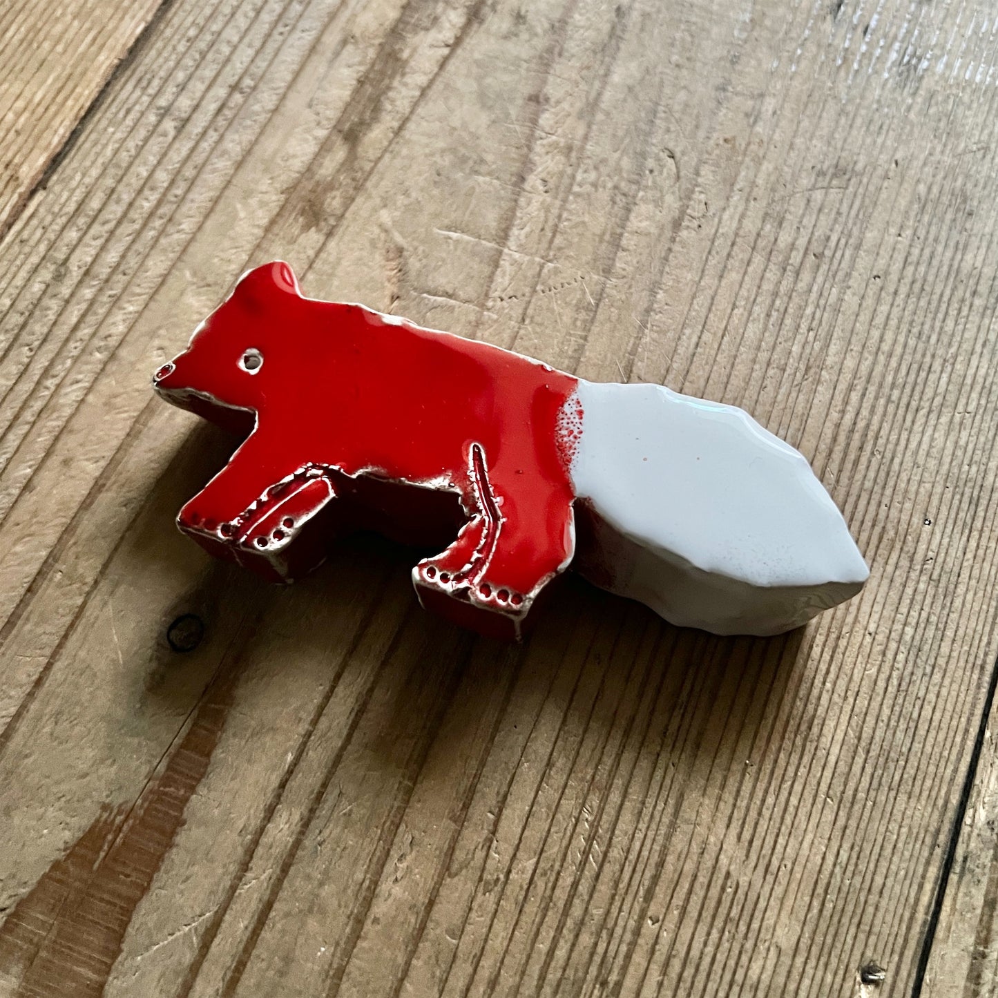 【MV% ceramics design】RED FOX