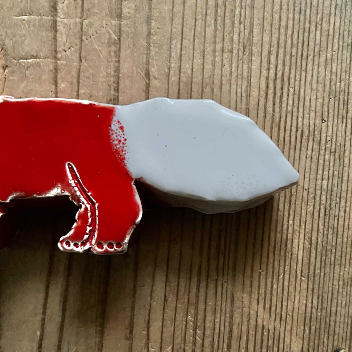 【MV% ceramics design】RED FOX