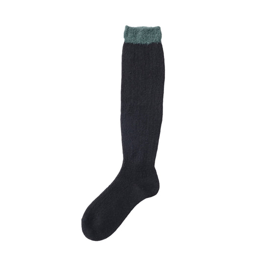 【TRICOTE】MOHAIR RIB LOOSE SOCKS