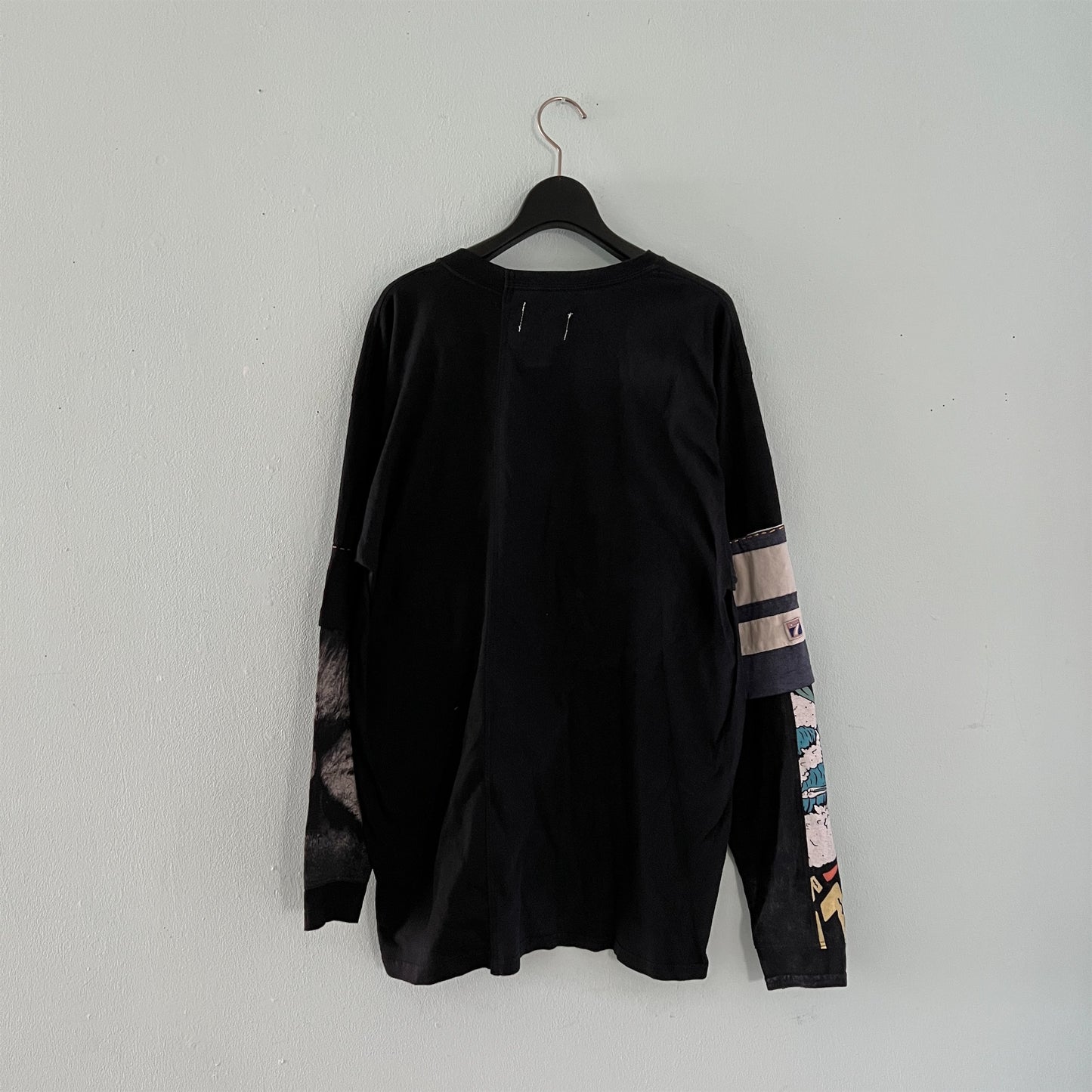 【nisai】古着解体再構築のロンT R025
