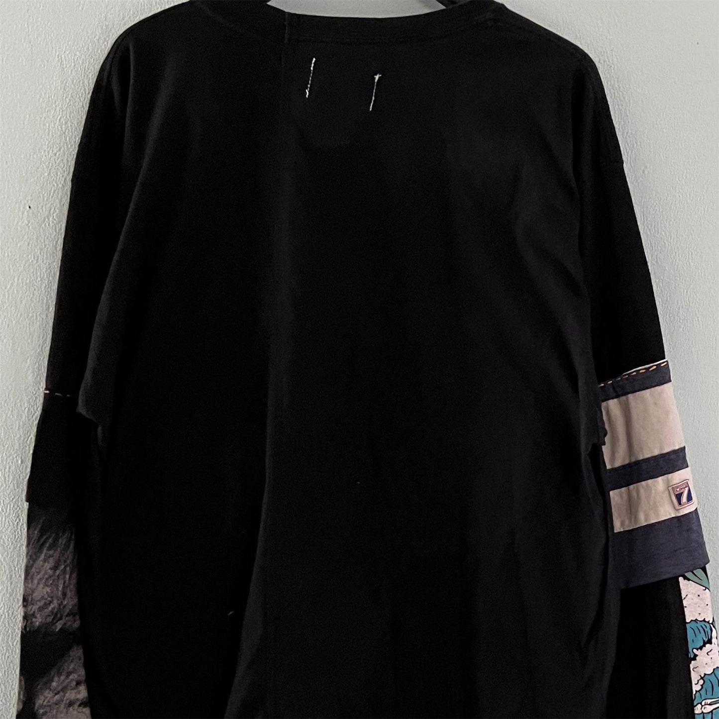 【nisai】古着解体再構築のロンT R025