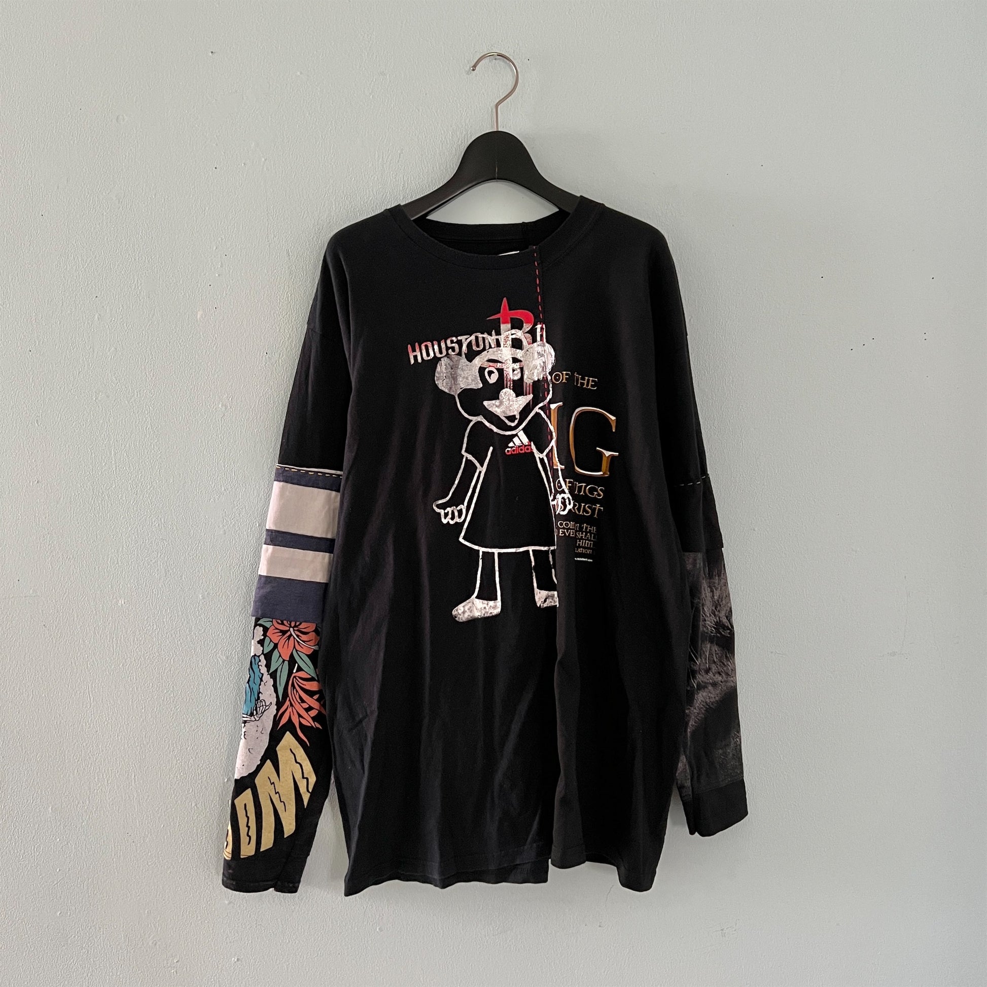 【nisai】古着解体再構築のロンT R025