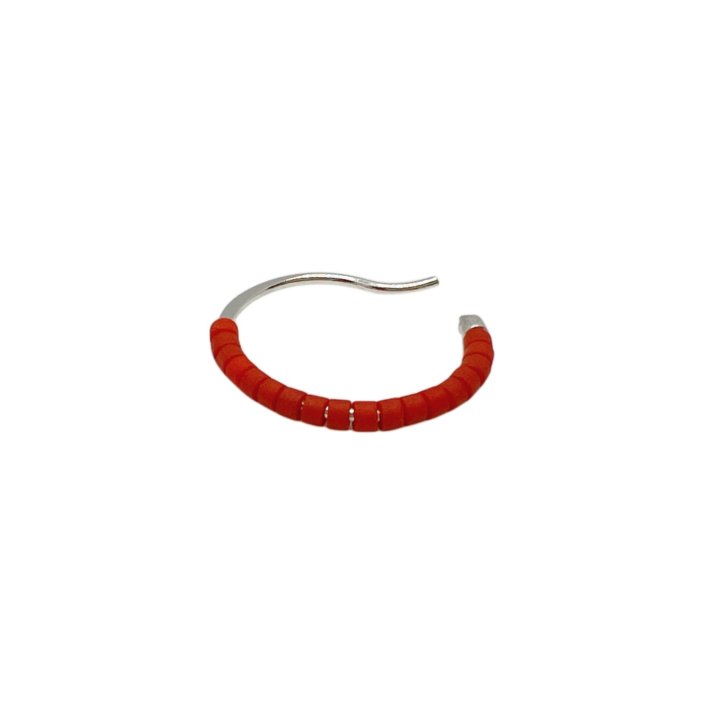 【helena rohner】mini miyuki silver hooks