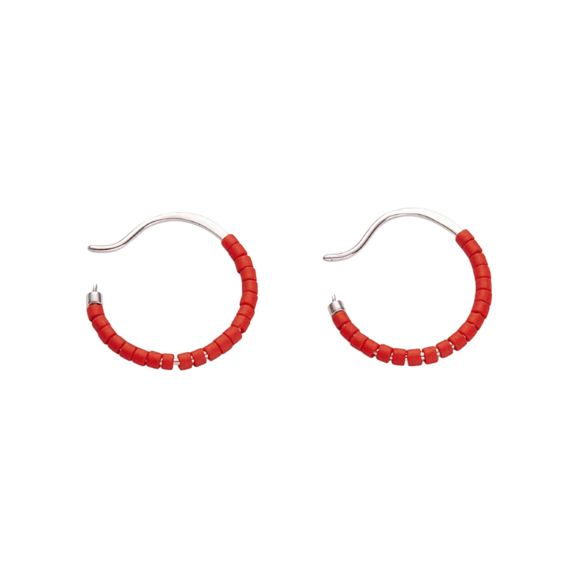 【helena rohner】mini miyuki silver hooks