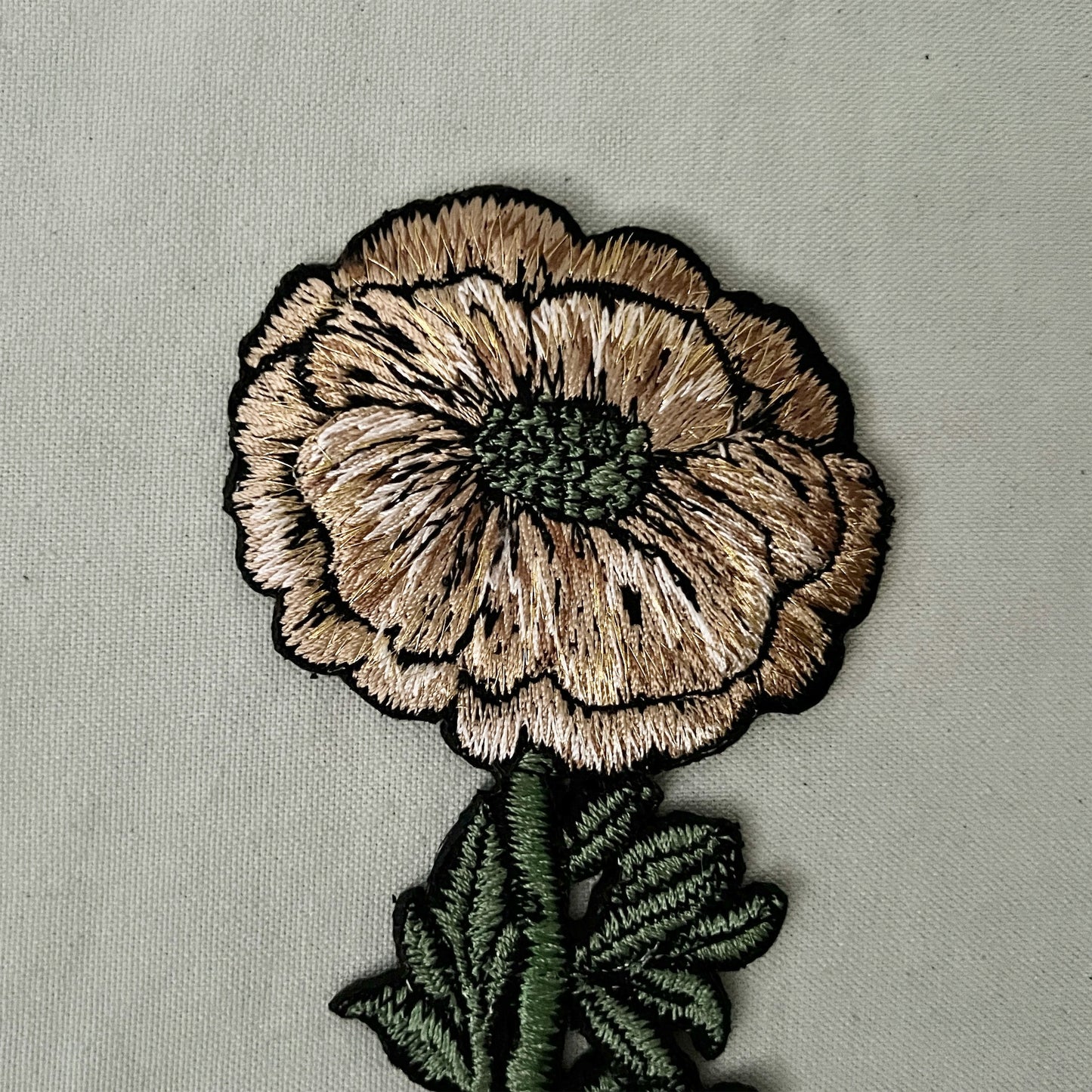 【ma.macaron】ベージュの花  A